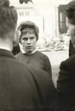 Леся Бандера під час процесу, 1962 р.