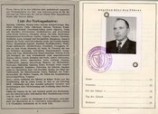 Посвідчення, Степан Бандера